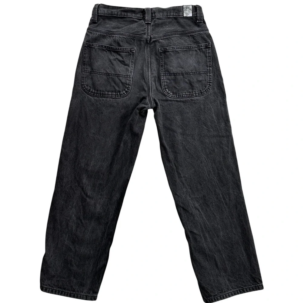 Vans Atiba Jefferson Loose Fit Jeans Mens 29 Washed Black Excellent Denim Pants